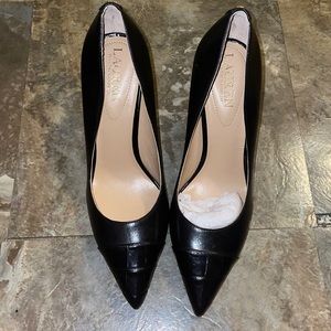 BRAND NEW RALPH LAUREN WOMEN BLACK HEELS